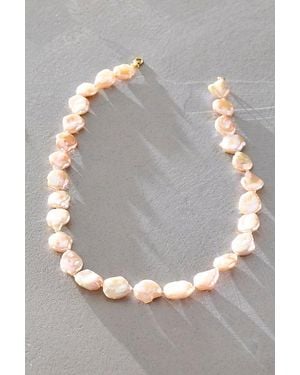 Atma Prema Keshi Pearl Necklace - Gray