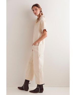 Free People We The Free Golden Days Jumpsuit - Natural