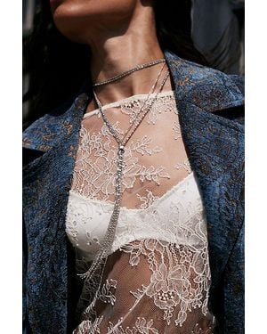 Free People Feeling Again Lariat Necklace - Multicolour