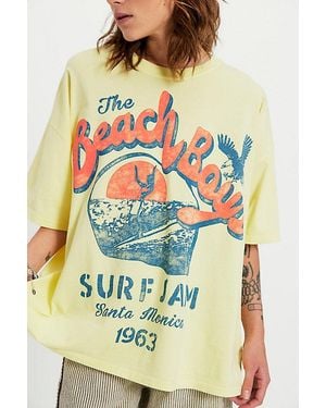Daydreamer Beach Boys Surf Jam Tee - Gray