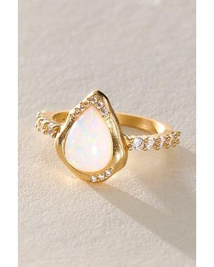 Joy Dravecky Jewelry Luster Solitare Ring - Multicolour