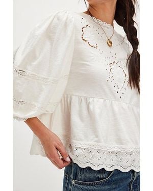 Free People Bowie Reversible Top - Blue