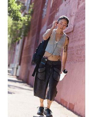 Fp Movement Timko Cropped Pants - Black