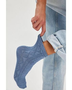 Free People Essential Socks - Blue