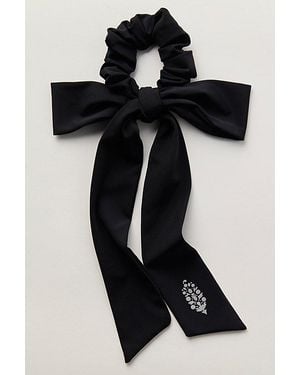 Fp Movement Pirouette Bow Scrunchie - Black