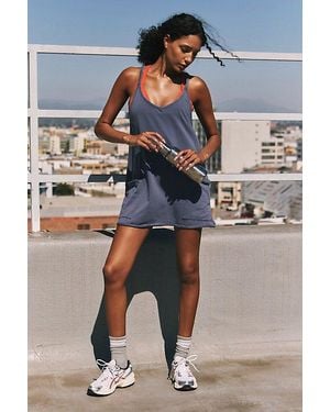 Fp Movement Hot Shot Mini Dress - Gray