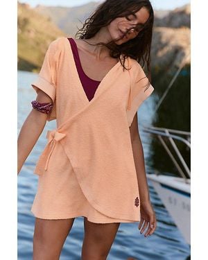 Fp Movement Après Surf Wrap Dress - Black