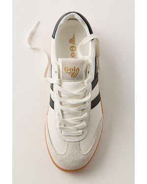 Gola Cyclone Leather Sneakers - Natural