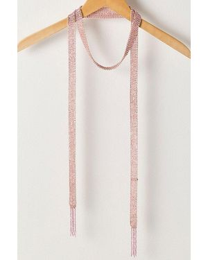 Free People Lola Embellished Skinny Scarf - Multicolour