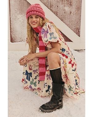 Free People Roadside Engineer Boots - Pink