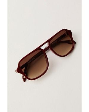 Machete Jane Aviator Sunglasses - Brown