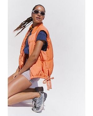 Fp Movement Easy Breezy Puffer Vest - Brown