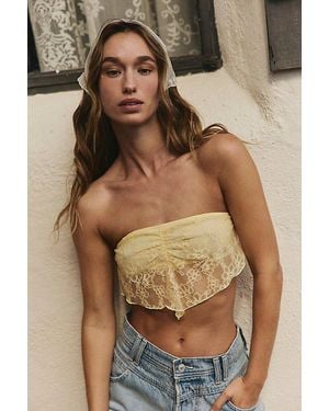 Intimately By Free People Lace Scarf Bandeau By - Multicolour