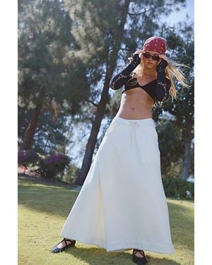 Fp Movement Slice And Dice Culotte Pants - Gray