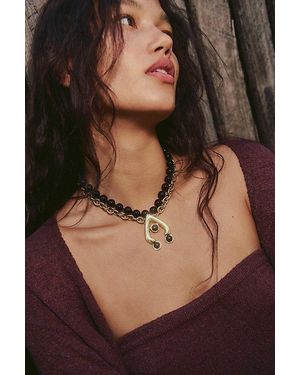 Ariana Ost Think Im Dreaming Necklace - Brown