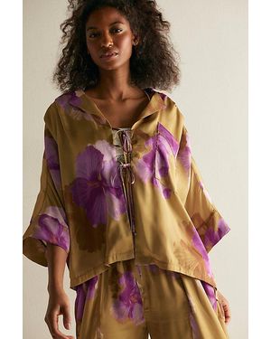 Intimately By Free People Another Chance Sleep Shirt Top By - Brown
