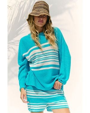 free-est Malibu Surf Jumper Co-Ord By - Blue