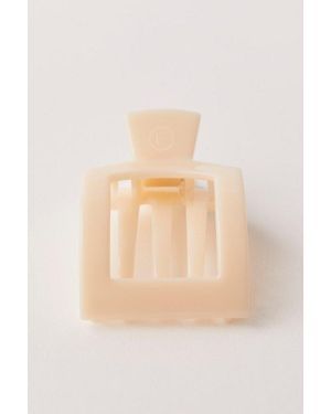 Teleties Square Flat Lay Claw Clip - Natural