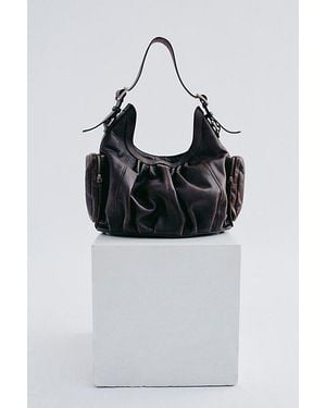 Free People Hattie Hardware Shoulder Bag - Grey