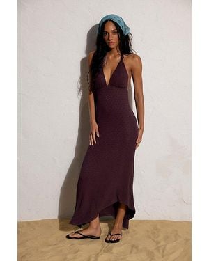 free-est Amelie Midi Dress By - Purple