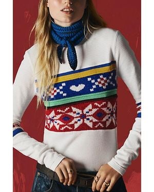 Free People Helsinki Swit Top - Multicolour