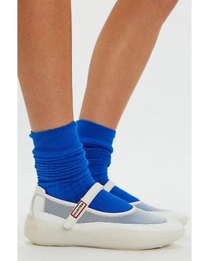 HUNTER Mire Mary Jane Sneakers - Blue