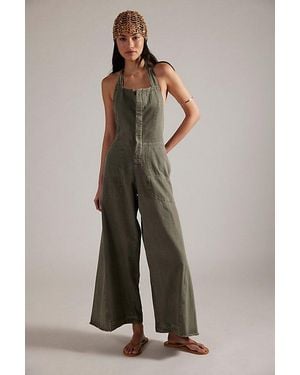 Free People Phoenix Solid Overalls - Multicolour