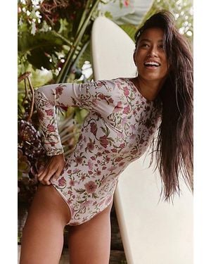 Agua Bendita Clara Surf One Piece - Brown