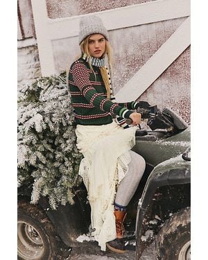 Free People Orla Chunky Trapper Hat - Gray