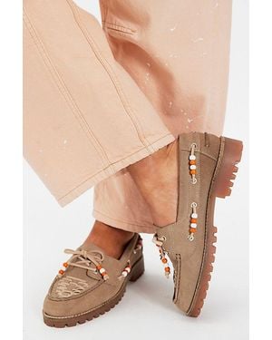 Bronx Summer Camp Boat Shoes - Black