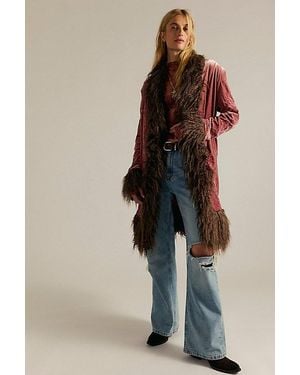 Urban Outfitters Moon Glow Coat Jacket By - Brown