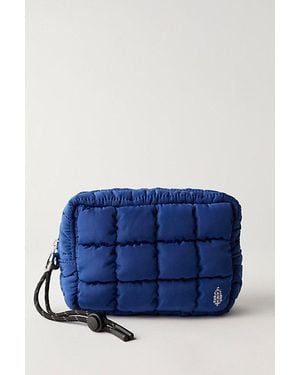 Fp Movement Quilted Mini Case - Blue