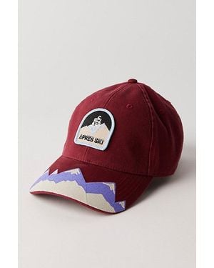 American Needle Apres Ski Baseball Cap - Red