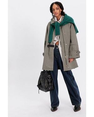 Barbour Kennedy Check Showerproof Jacket - Blue