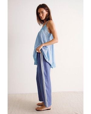 Intimately By Free People Fiona Mini Slip Dress By - Blue