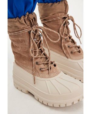 HUNTER Skylar Duck Boots - Natural