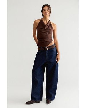 Agolde Rounded Baggy Jeans - Blue