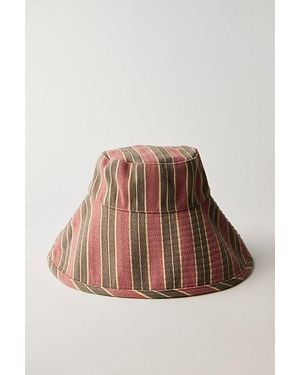 Free People Oversized Washed Bucket Hat - Brown