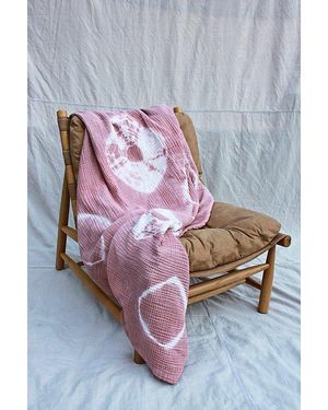 Layli Dyes Hard Dream Blanket - Pink