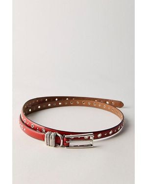 Free People Bowie Slim Belt - Multicolor