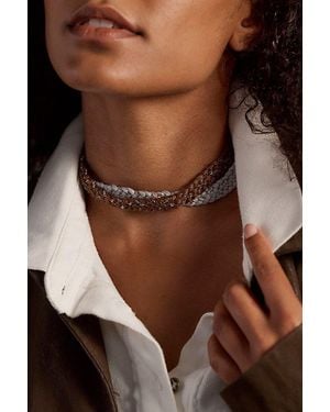 Ariana Ost Joelle Choker - Brown