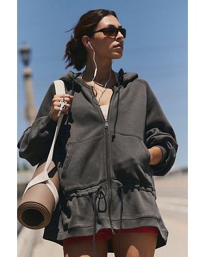Fp Movement In A Cinch Zip-Up Hoodie - Gray