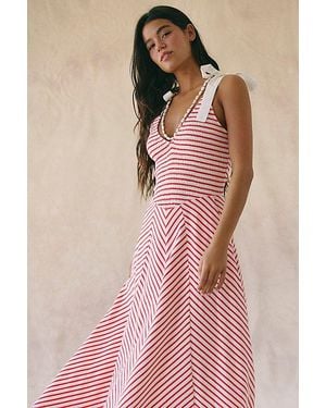 free-est Cecelia Midi Dress By - Pink