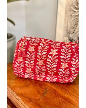 Be Deva Yani Cosmetic Bag - Red