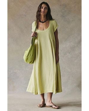 Free People Blaine Midi Dress - Green