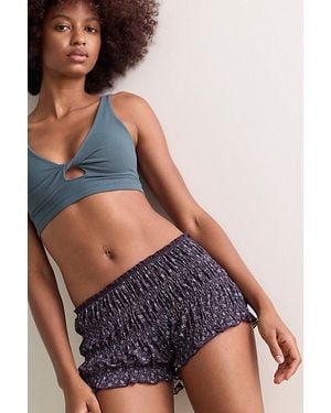 Intimately By Free People All Yours Slip Shorts By - Blue