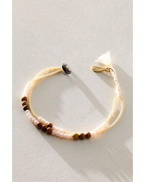 Free People Halo Semiprecious Stone Bracelet - Natural