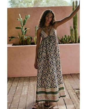 Free People Sorrento Stroll Printed Maxi Dress - Multicolour