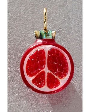 Free People Maura Pomegranate Charm - Red