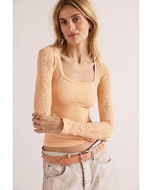 Intimately By Free People So Many Likes Long Sleeve By - Natural